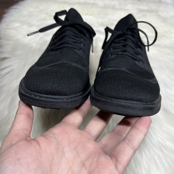 Third Mind Men's Size 10.5 Black The Fred Wing Tip Lace Up Slip On Shoe‎ - Picture 4 of 14